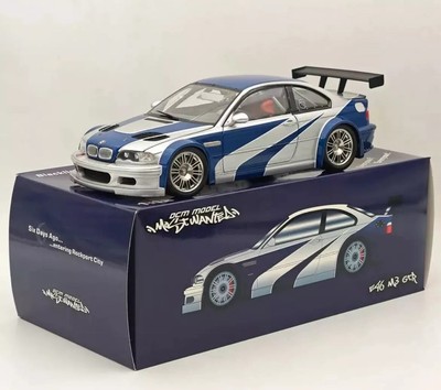 ☆BMW特注 M3 GTR2001 DCN 1:18 Scale BMW M3 GTR E46 2001 Need For Speed Metal