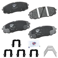 Pro Platinum PXD2408H: Premium Ceramic Brake Pads with Hardware