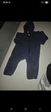 Anzug Overall Hessnatur Gr 74/80 100% Baumwolle