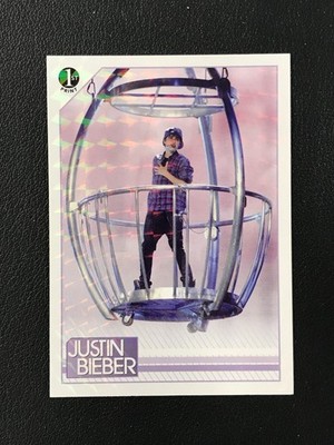 2010 Panini Justin Bieber #60 During his My World Tour at MSG Parallel