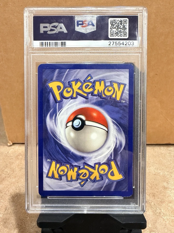 1999 年 POKEMON 基础套装无限 #4 CHARIZARD-HOLO PSA 8 — 第 2/2 张图片