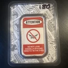 1 oz Silver Bar - Godzilla x Kong - "ATTENTION" Colorized - Vintage