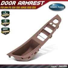 Front LH Red Brown Interior Door Handle Window Switch Armrest Panel for BMW F10