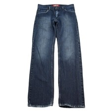 Levis Pants Boys 18 Blue Skinny Button Zip Pocket Cotton Dark Wash Denim Jeans
