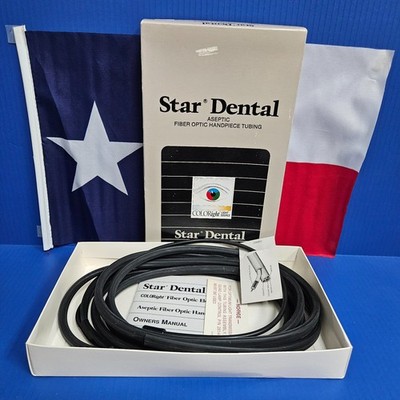 DentalEZ Coloright Aseptic Fiber Optic Handpiece Tubing with 4 hole