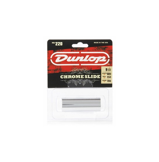 Dunlop 220 Хромированная средняя гитарная горка Medium Wall 2390₽