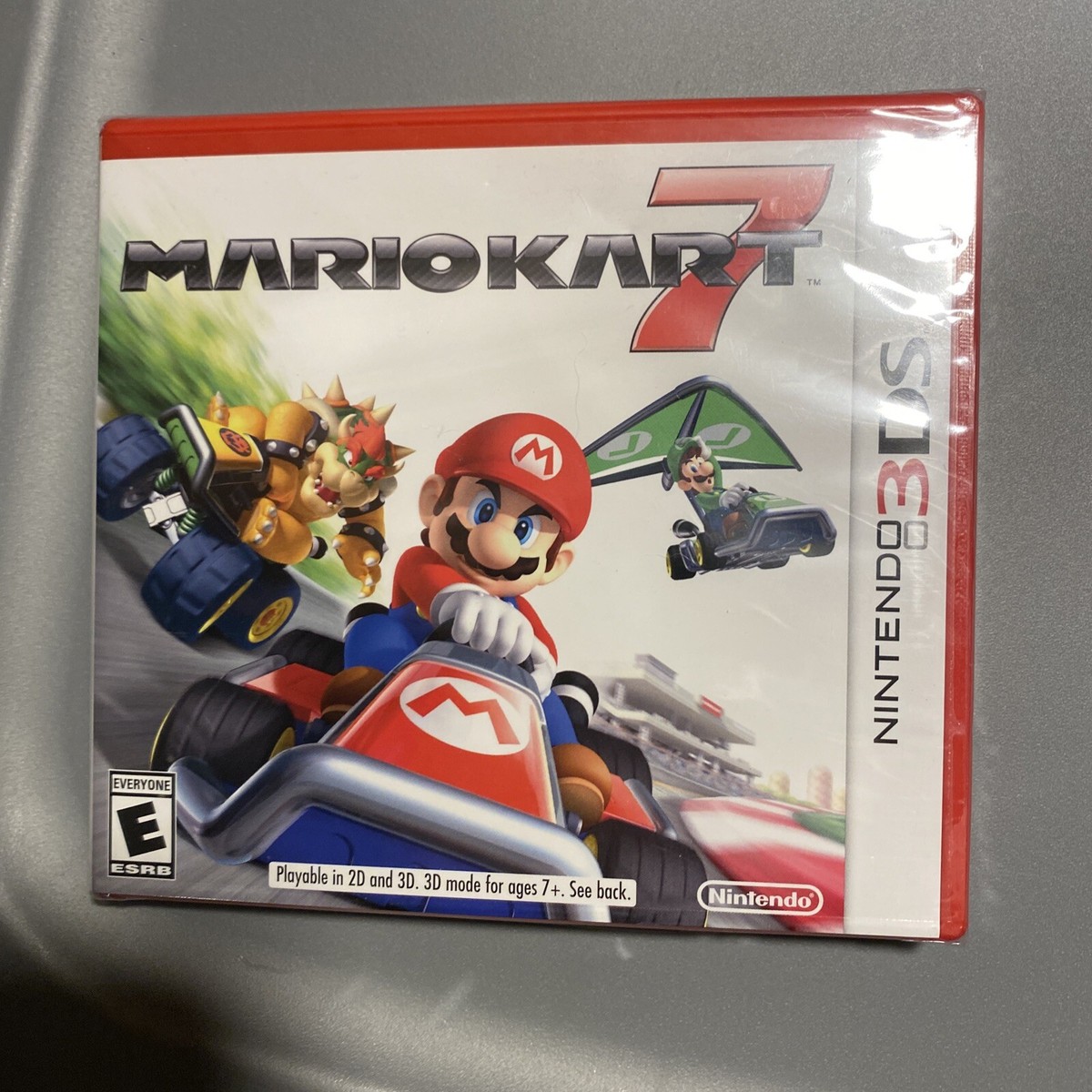 Brand New* Nintendo 3DS Super Mario Kart Game Sealed Mint! Red