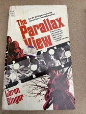 THE PARALLAX  1974  LOREN SINGER    WARREN BEATTY PAULA PRENTISS   MOVIE TIE-IN
