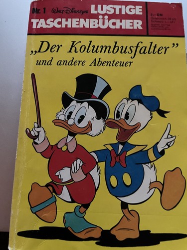 Walt Disneys Lustiges Taschenbuch Nr. 1 - Der Kolumbusfalter Nachdruck 1981