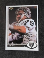 1991 Upper Deck Bob Golic #275 Los Angeles Raiders Football Card