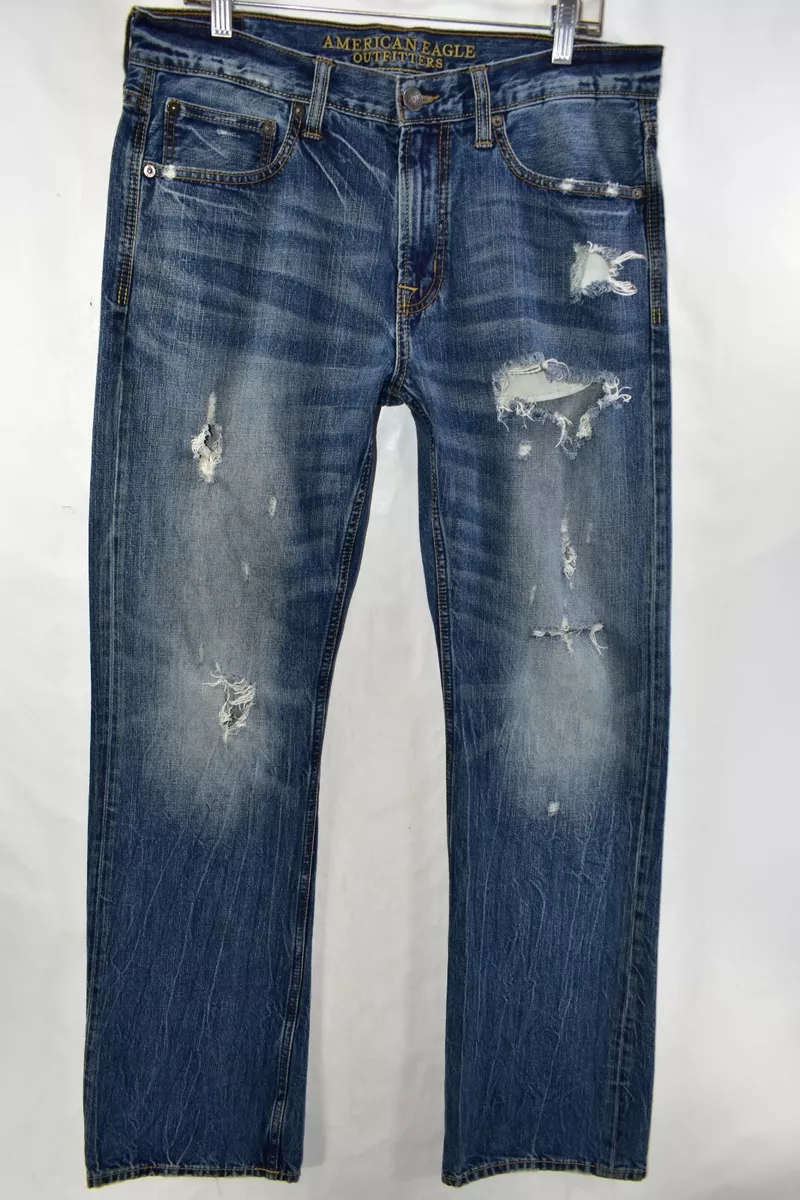 Men's american eagle bootcut jeans deals