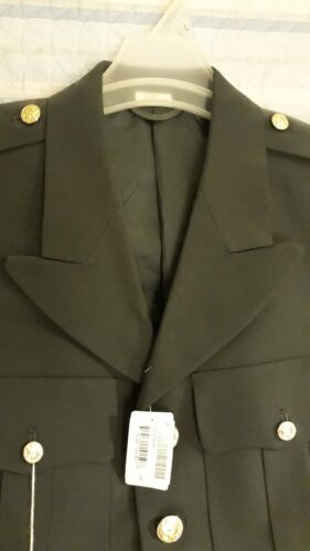 DSCP DeRossi & Son NEW US Army Mens Uniform Blazer Coat Green 39 L - Picture 2 of 6
