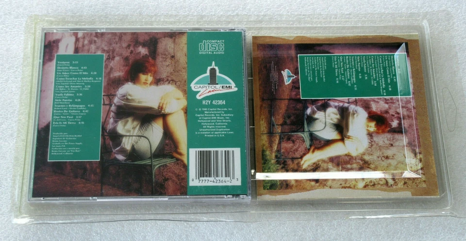 LUNNA / VENTANAS CD 1990 CAPITOL RECORDS  EMI LATIN POP BALADA RARE OOP - Image 3 of 4