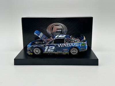 2024 RYAN BLANEY #12 Wabash Pocono Win 1:24 Elite 321 Made In Stock