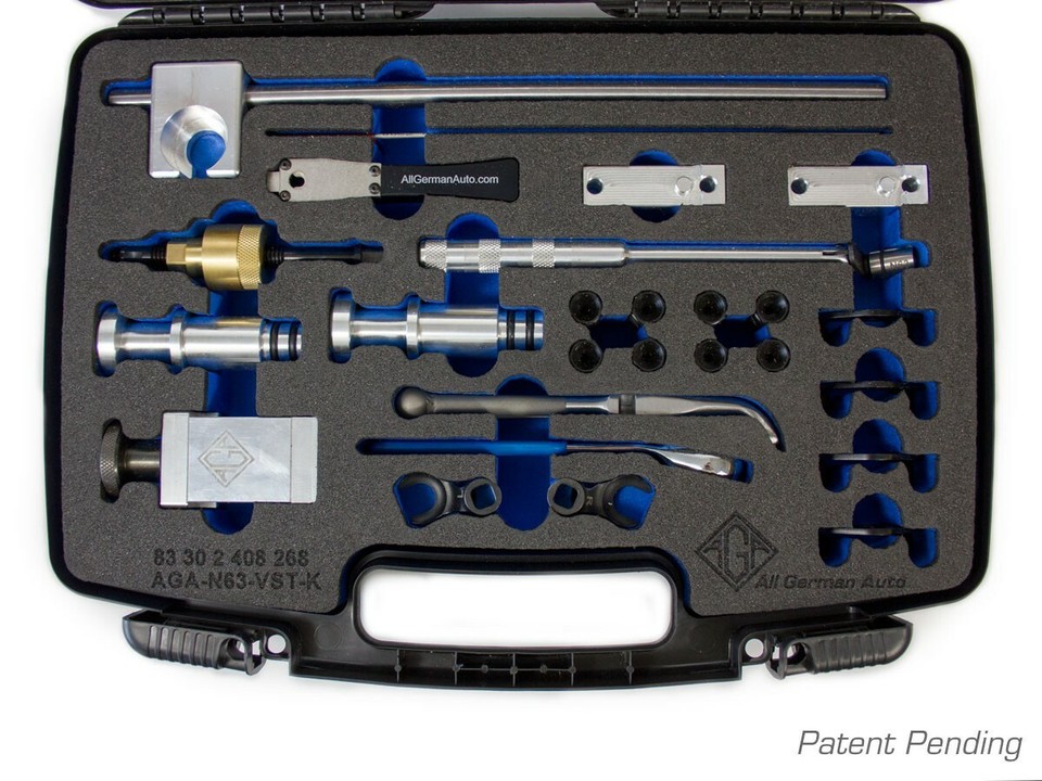 🔥 14 DAY RENTAL, AGA N63 Valve Stem Seal Tool Kit for BMW agan63vskk