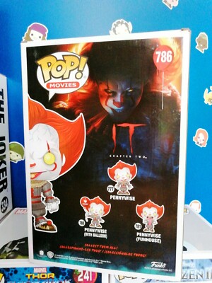 Funko Pop! Exclusive Pennywise (Con Barco Stephen King's It 25 786 S  Sized
