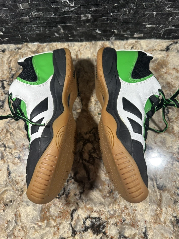 Туфли Prince Hornet зеленые черные теннис пиклбол сквош унисекс размер 5,5 для подростков - Изображение 3 из 4