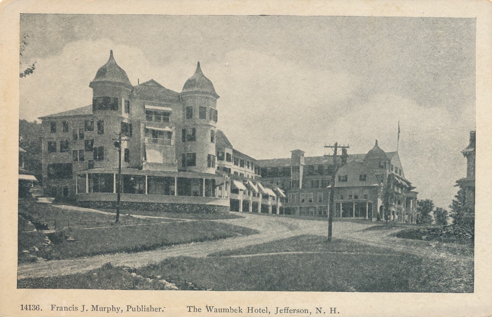 JEFFERSON NH The Waumbek Hotel udb (pre 1908) eBay