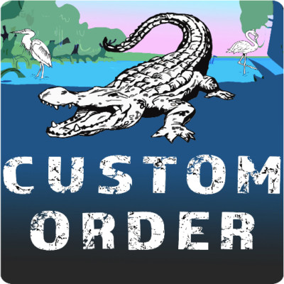 One (1) Custom 3.5'' X 3.5'' Embroidered Iron-On Patch Applique 
