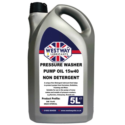 Pressure Washer Pump Oil SAE 15w40 Non 