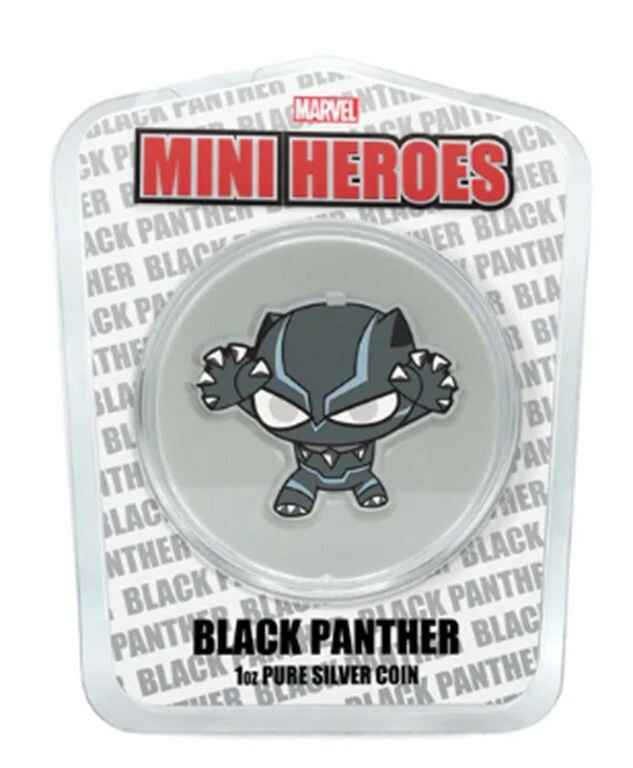 COIN -  2 $ 2021 Figi - Marvel Mini Hero Moneta 1 Oz Prova Argento x7 +box - Immagine 4 di 4