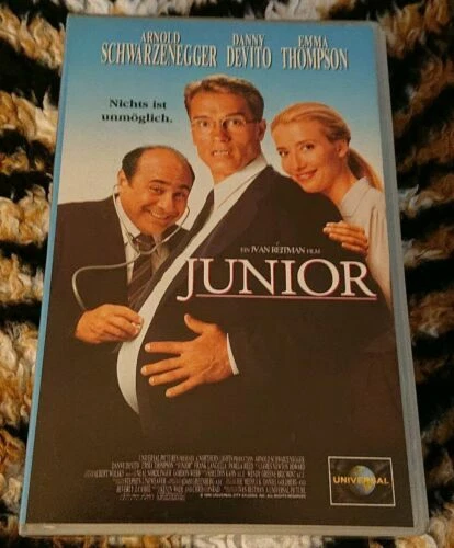 Komödie Filme auf Arnold Schwarzenegger VHS-Kassetten