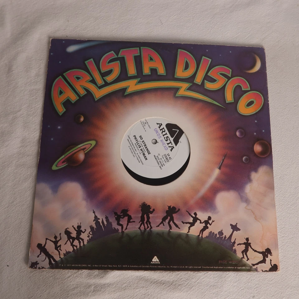 Phyllis Hyman Kiss You All Over PROMO SINGLE Vinyl Record Album - Image 2 of 4