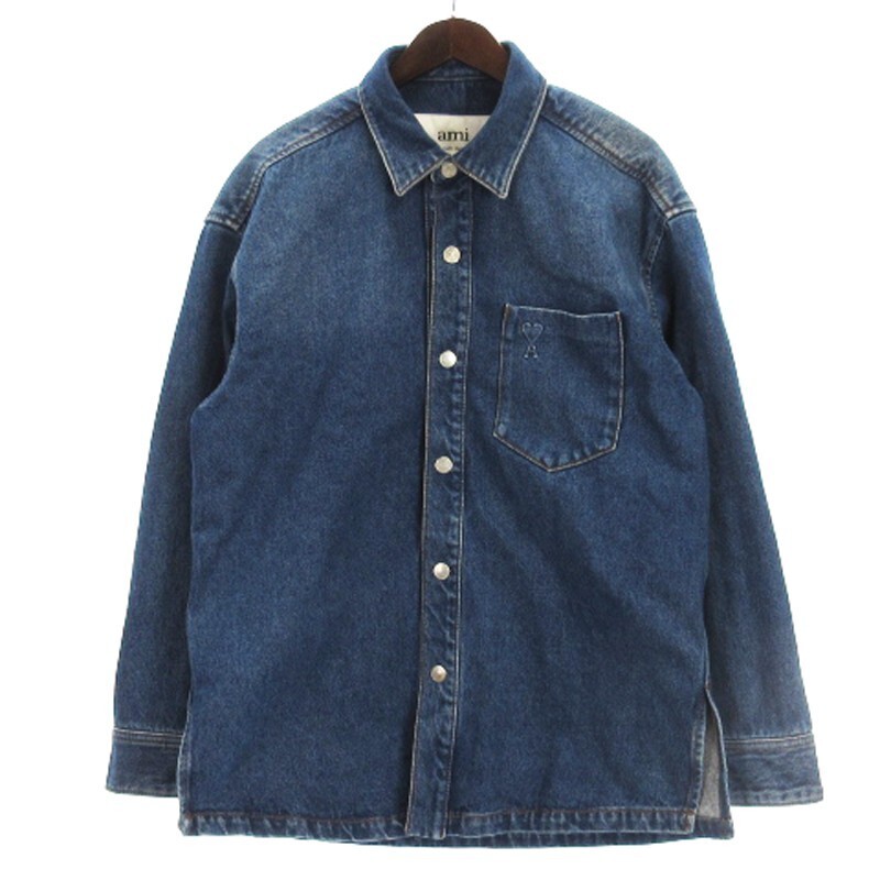 ジャケット・アウター ami alexandre mattiussi denim jacket AMI Alexandre Mattiussi ami paris アミパリス デニム