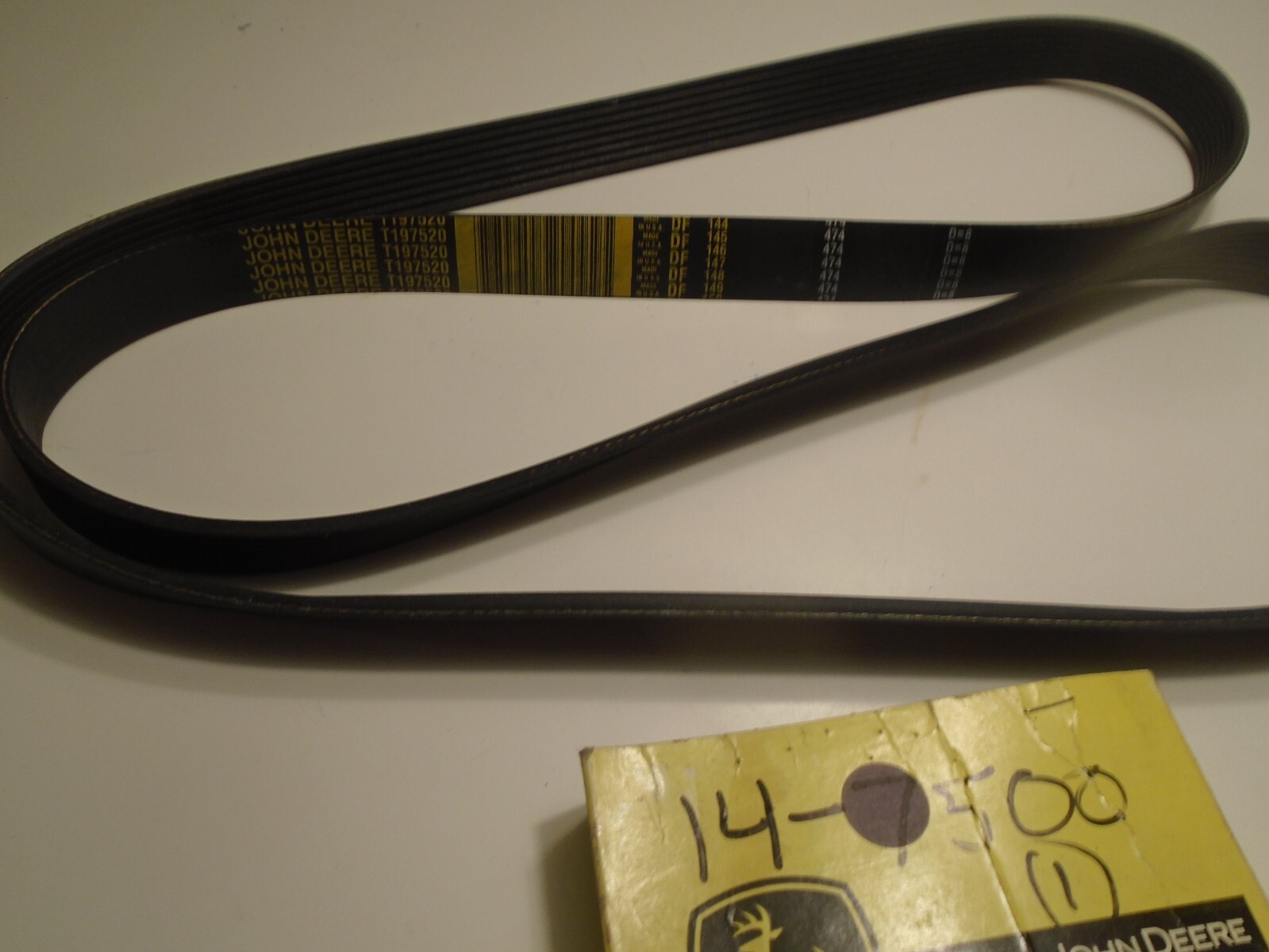 John+Deere+UC20041+Drive+Belt++Black for sale online eBay