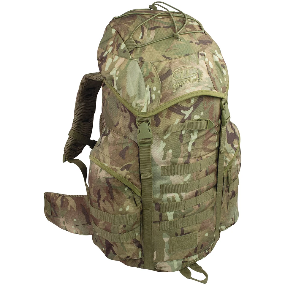 PRO-FORCE NEUE KRÄFTE PRO FORCE HIGHLANDER RUCKSACK WASSERABWEISEND RUCKSACK 44L HMTC TARN