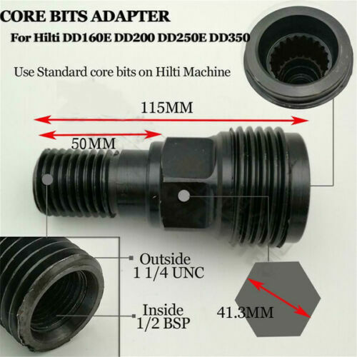 Convert Hilti DD-BL Chuck to 1-1/4”-7 