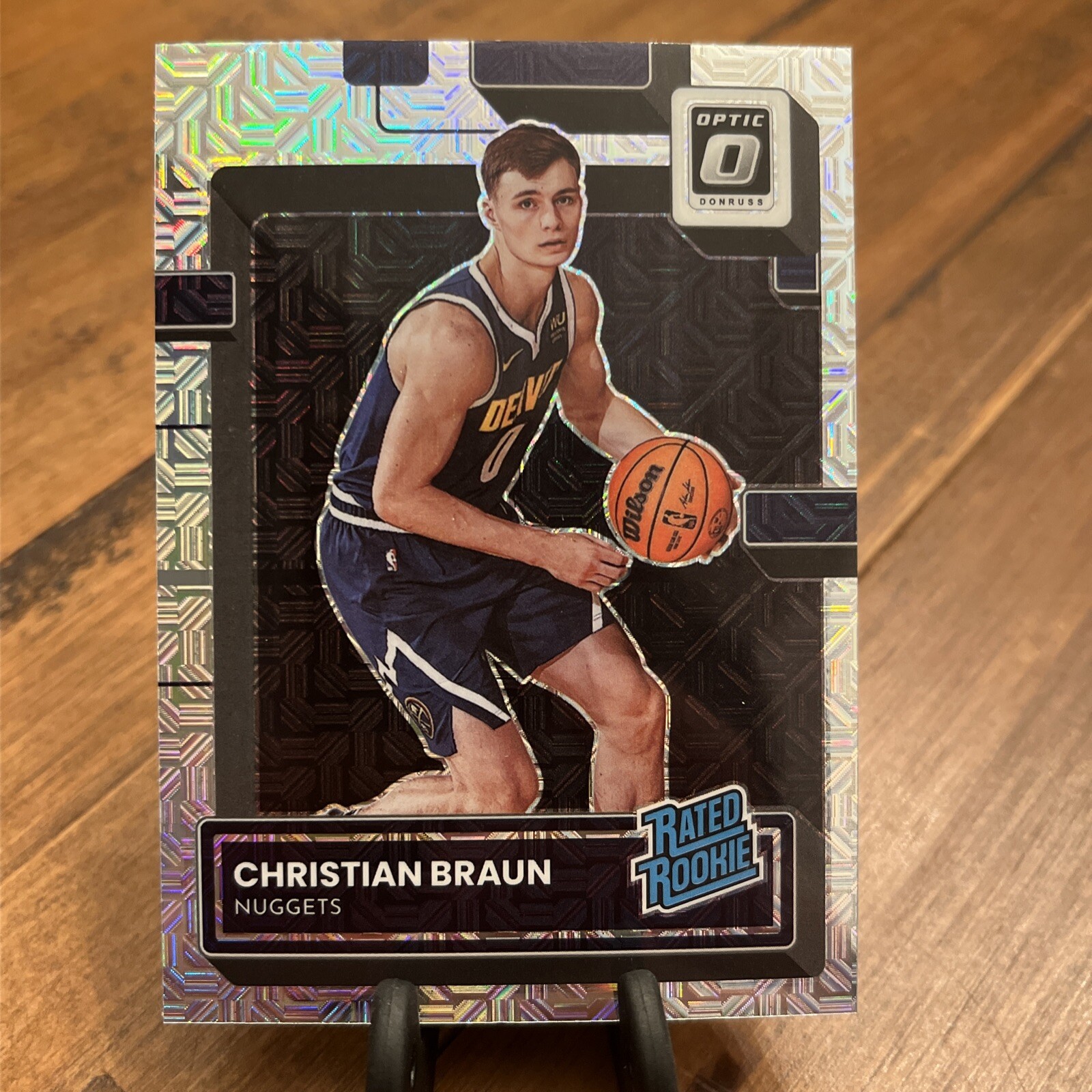 2022-23 Donruss Optic Christian Braun Choice Rated Rookie RC #238 Denver Nuggets