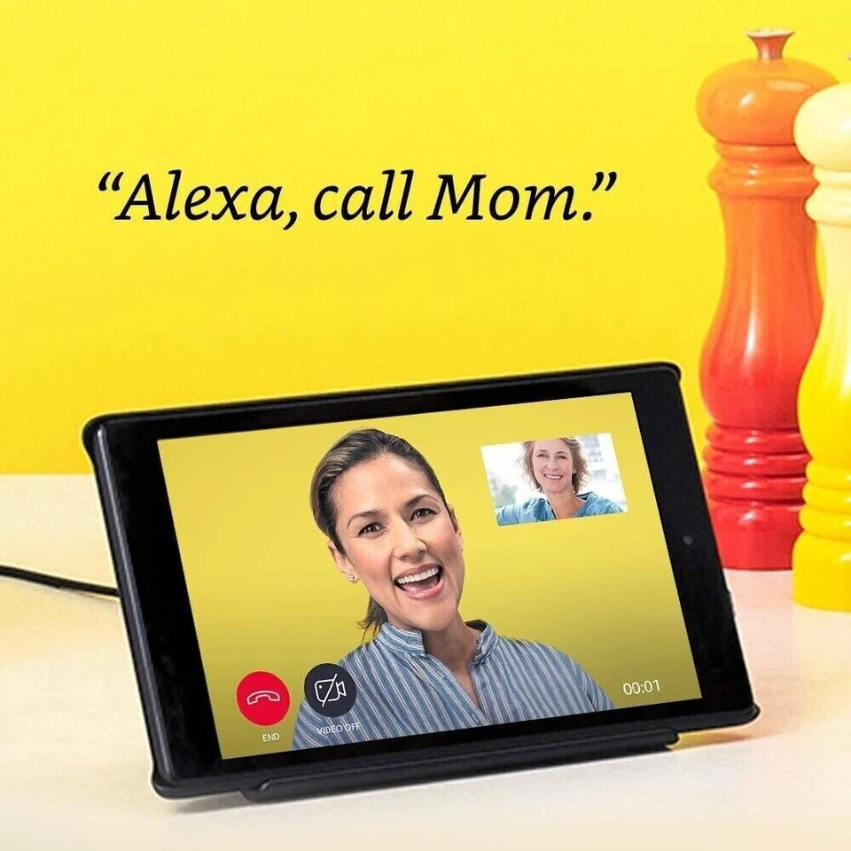 Amazon Fire HD 8 Tablet 8th Gen with HD Display 32GB | Opened Box -USA IMPORT - Image 3 of 4