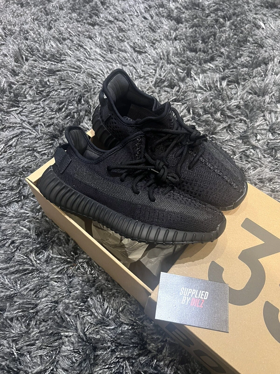 Adidas Yeezy 350 v2 Onyx UK6 US6.5 EU39 1/3 Brand New Black With Tags YZY HQ4540