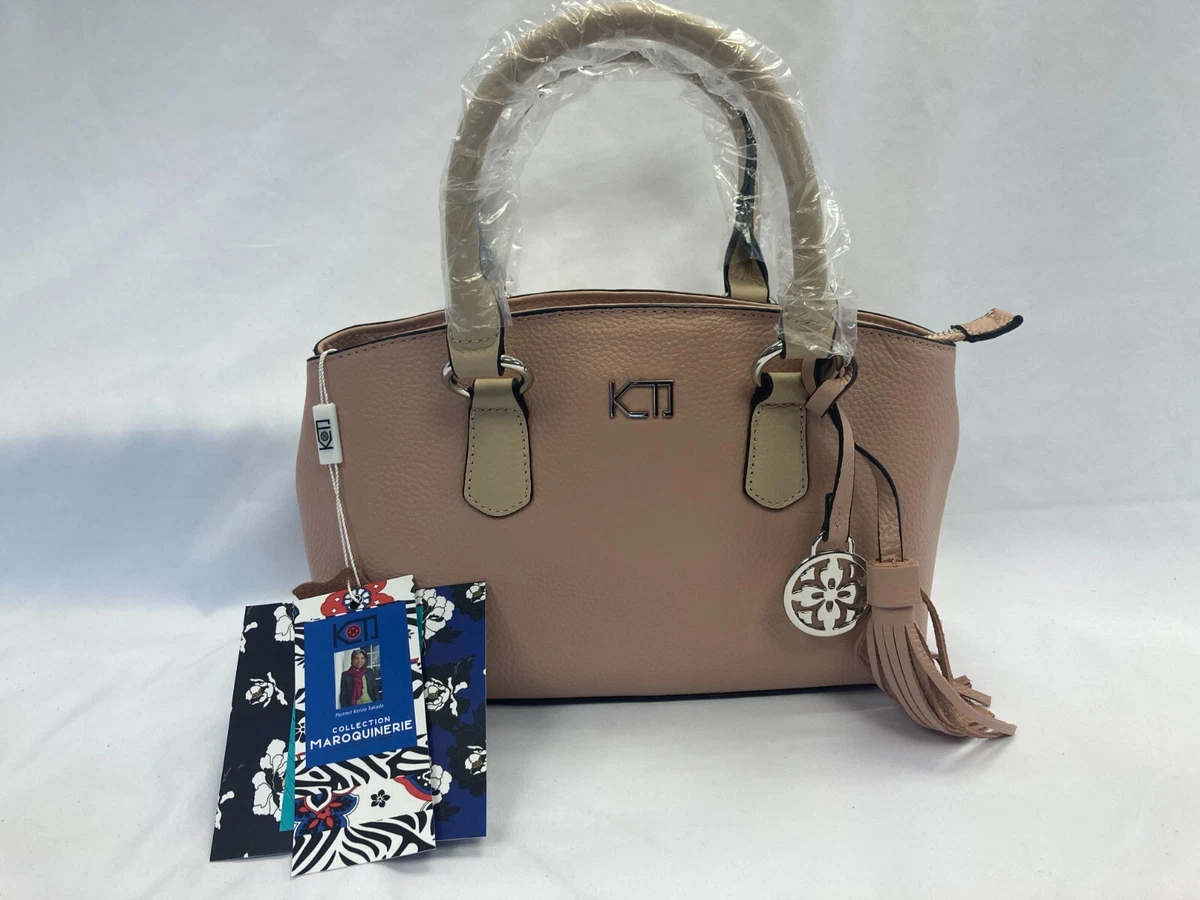 KTD Leather Tote Bag KTD 515 Pink KTD by Kenzo Takada eBay