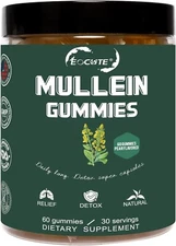 9 in 1 Mullein Leaf Extract Gummies for Lung Cleanse, Extra Strength 10000 MG US