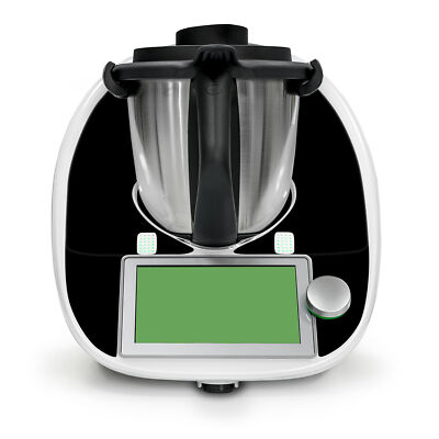 Deko Aufkleber Thermomix Folie Küche TM6 Schutz - Schwarz Matt RX042-27