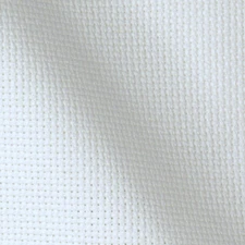 14 Count Aida Cloth - White 60" Wide By The Yard - Cross Stitch Fabric