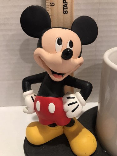 Disney Mickey Mouse Figural Coaster Coffee Mug Cup Holder Desk Office 6” Resin - Picture 4 of 11