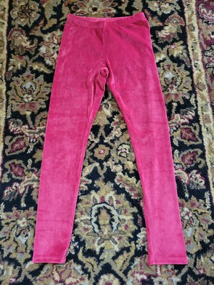 Girls Old Navy Leggings, Navy Velour 