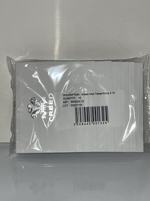 10 Pc CREED Green Irish Tweed Men Eau De Parfum Spray New On Card 0.05 Oz/1.5 Ml