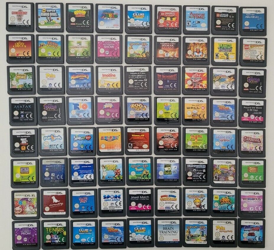 Rejse tiltale Monarch tabe Nintendo DS Games Cartridge Only - Choose your titles A to L FAST SHIPPING  | eBay