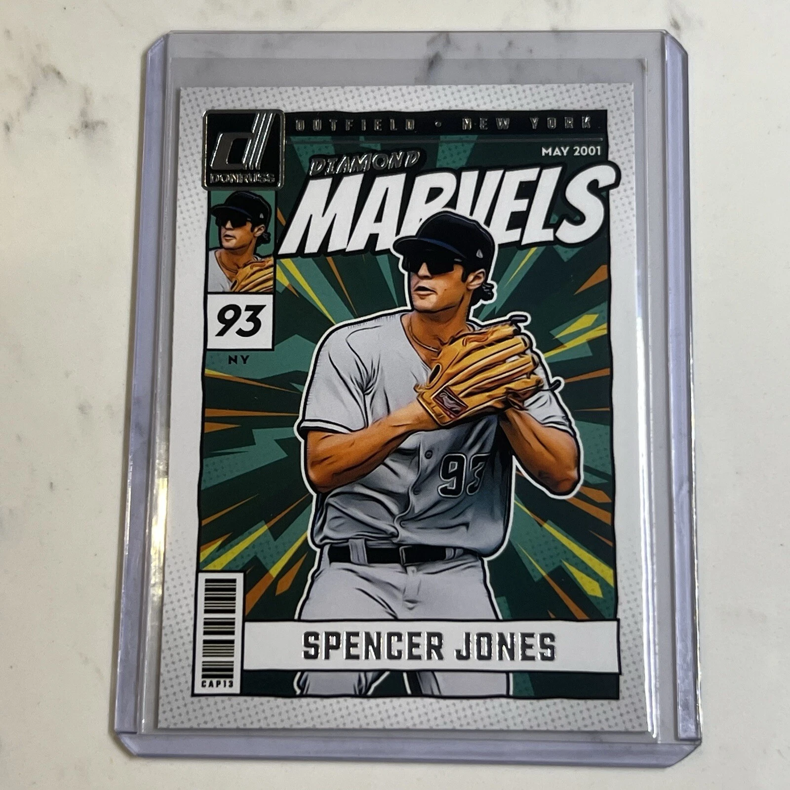 Spencer Jones trading card