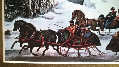 Currier & Ives Central Park In Winter NY American Fine Art Print Christmas Card - Picture 10 of 24