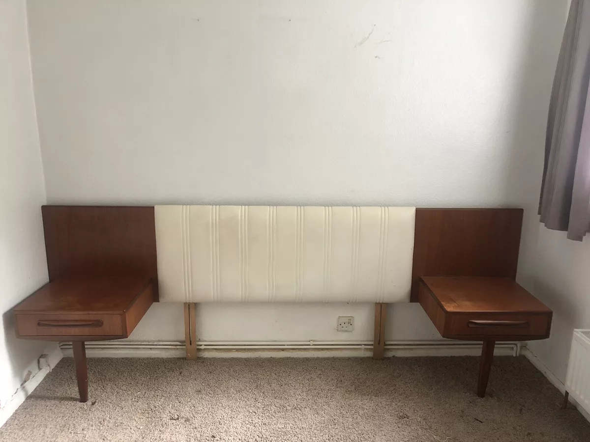 Vintage mid cheap century headboard