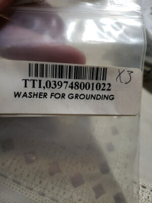 #ad Ryobi 039748001022 Washer For Grounding Pack Of 2 $8.00