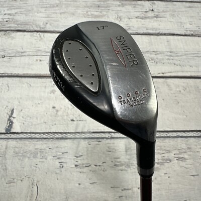 Vulcan Golf Hybrid Transition Wood 17* Deg RH Reg Graphite Golf Club Needs Grip