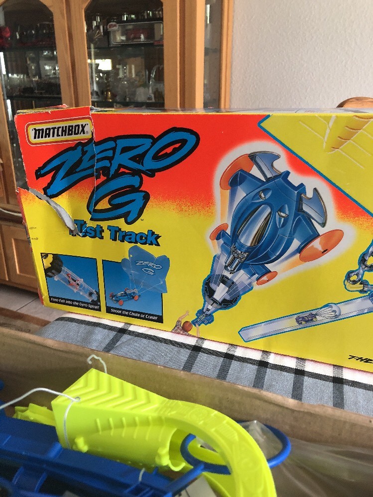 RARE NEW OPEN BOX Matchbox Zero G Test Track 40300 eBay