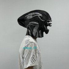 Cosplay Alien Xenomorph Monsters Mask Halloween Full Head Helmet Props Latex