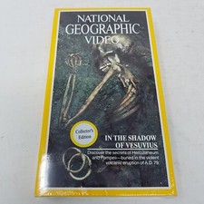 National Geographic In The Shadow of Vesuvius Video Beta New Collectors Ed 1989